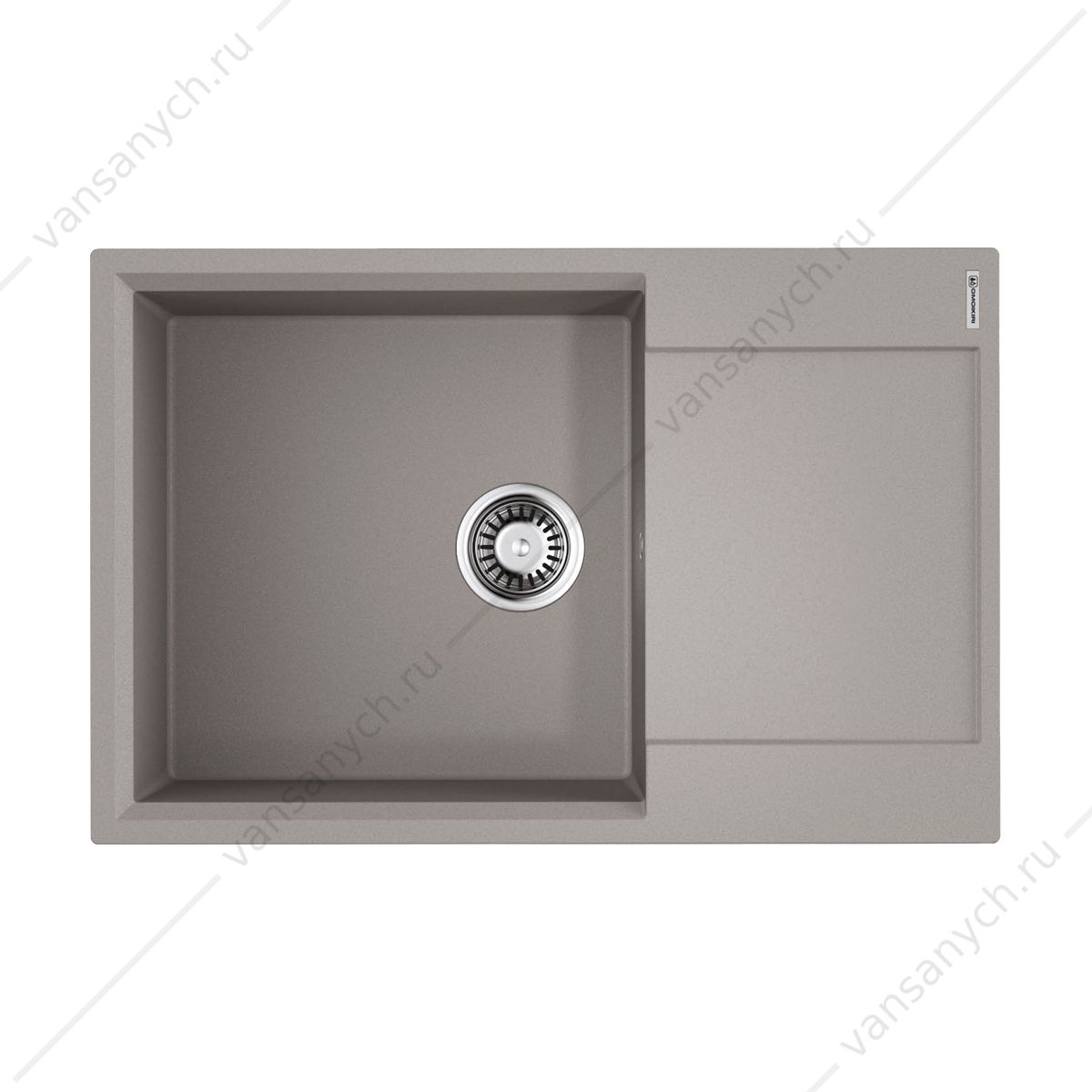 Мойка Omoikiri Daisen 78-LB-GR leningrad grey Omoikiri (Япония) купить в Тюмени (Ван Саныч™)