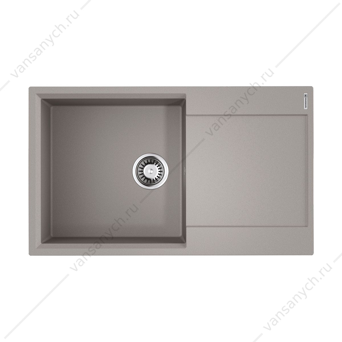 Мойка Omoikiri Daisen 86-GR leningrad grey Omoikiri (Япония) купить в Тюмени (Ван Саныч™)