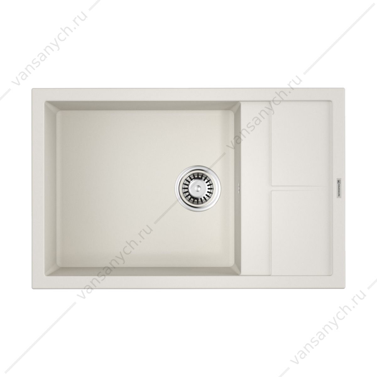 Мойка Omoikiri Sumi 78-LB-WH Tetogranit/белый Omoikiri (Япония) купить в Тюмени (Ван Саныч™)