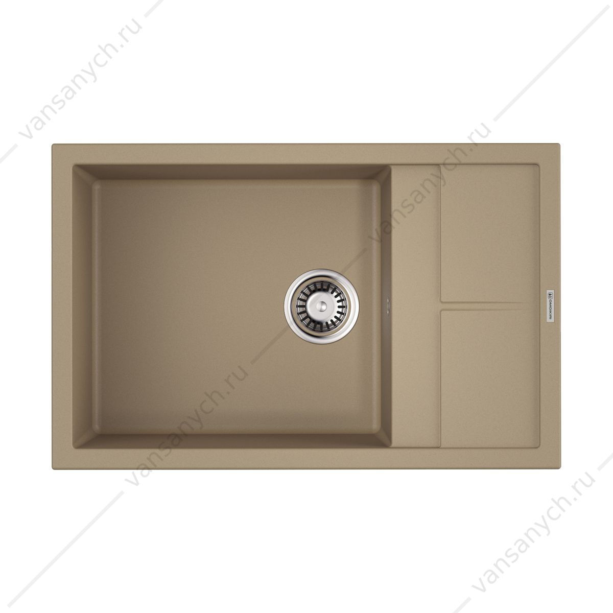 Мойка Omoikiri Sumi 78-LB-CH Tetogranit/шампань Omoikiri (Япония) купить в Тюмени (Ван Саныч™)