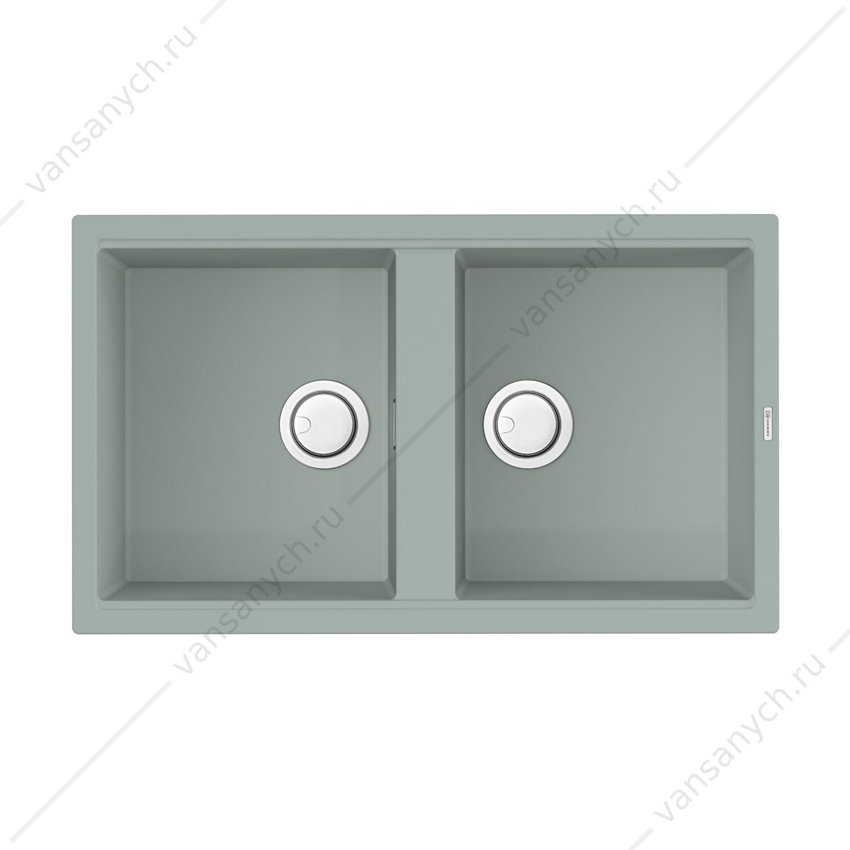 Мойка Omoikiri Kitagawa 86-2-WG Artceramic/wind green Omoikiri (Япония) купить в Тюмени (Ван Саныч™)