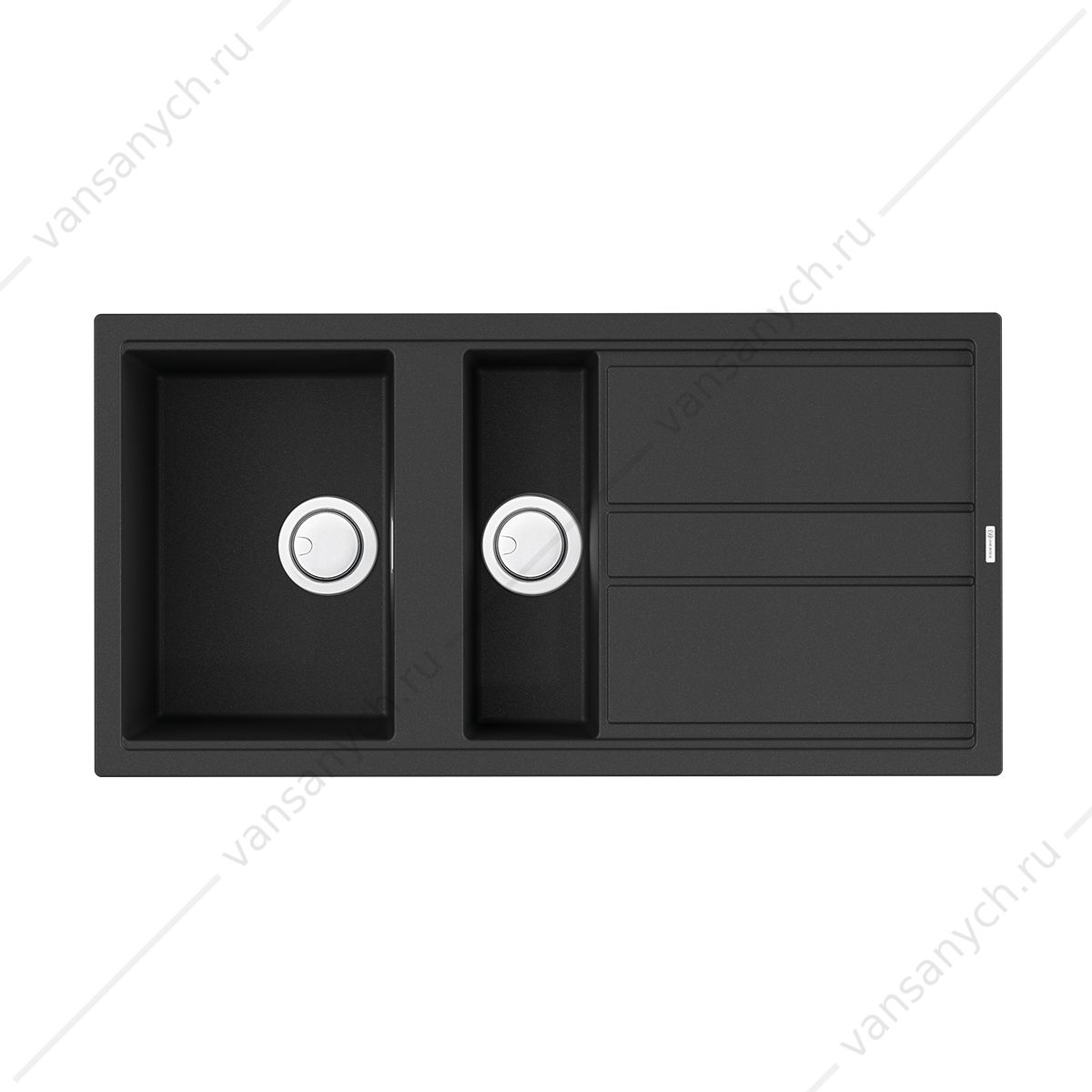 Мойка Omoikiri Kitagawa 100-2-GB Artceramic/графит Omoikiri (Япония) купить в Тюмени (Ван Саныч™)