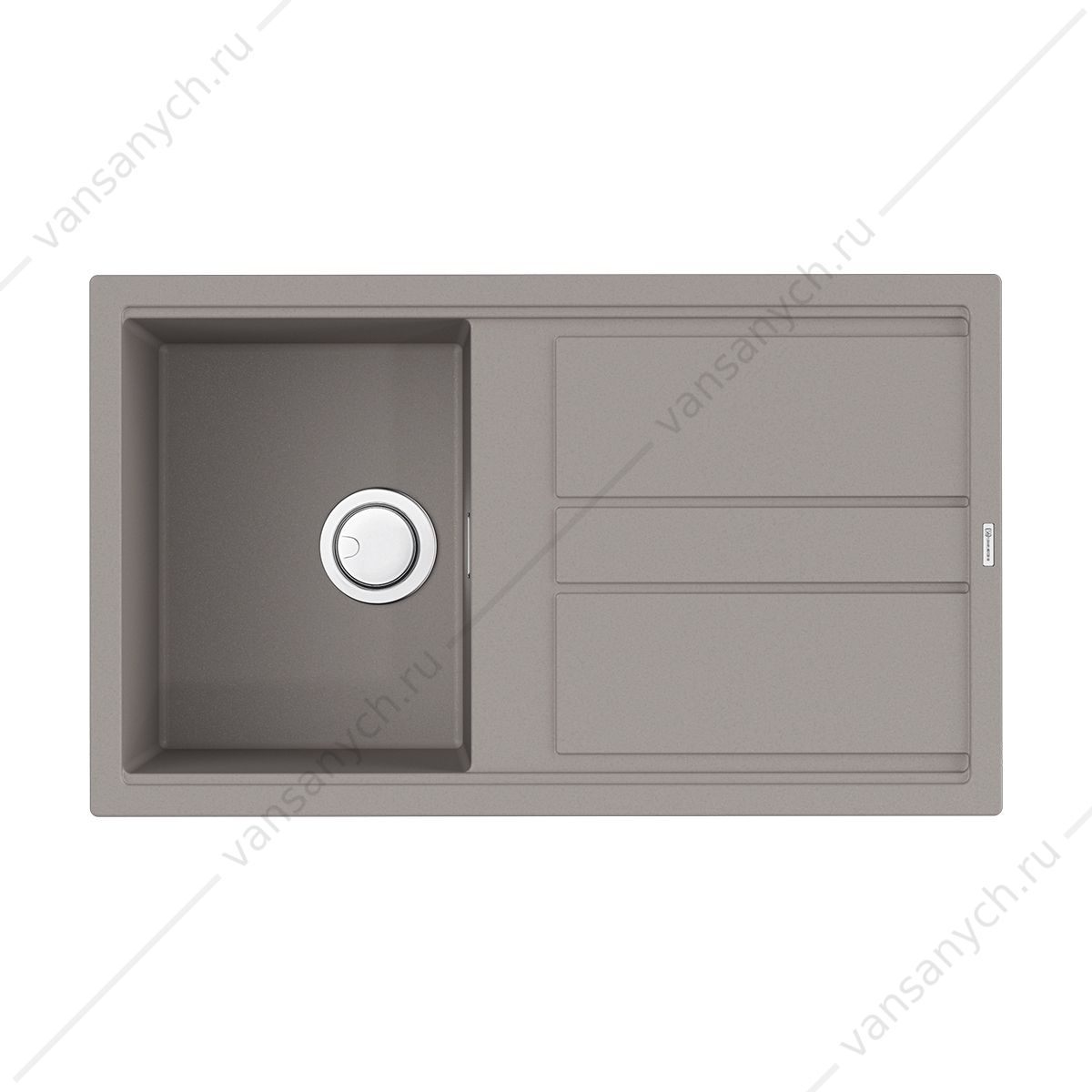 Мойка Omoikiri Kitagawa 86-GR Artceramic/leningrad grey Omoikiri (Япония) купить в Тюмени (Ван Саныч™)