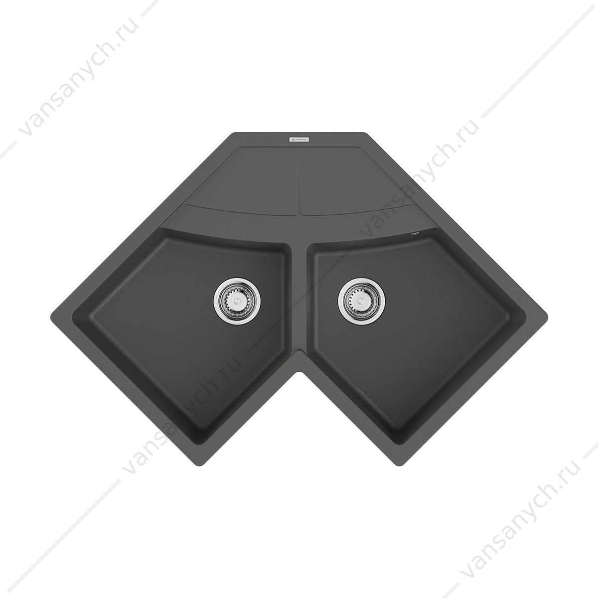 Мойка Omoikiri Sumi 83C-PL Tetogranit/платина Omoikiri (Япония) купить в Тюмени (Ван Саныч™)