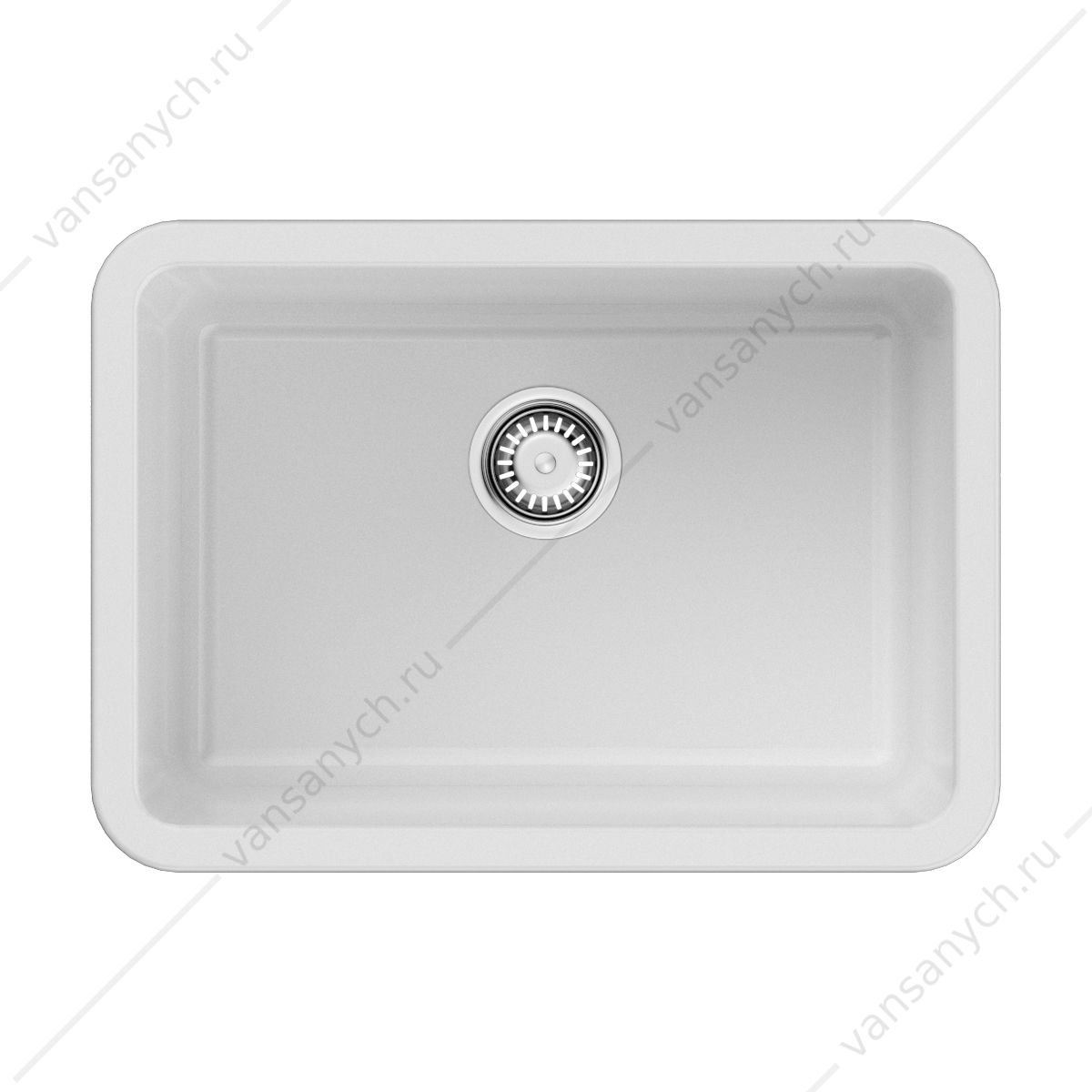 Мойка Omoikiri Torishima 67-U/I-WH Glossy Natceramic/белый глянцевый Omoikiri (Япония) купить в Тюмени (Ван Саныч™)