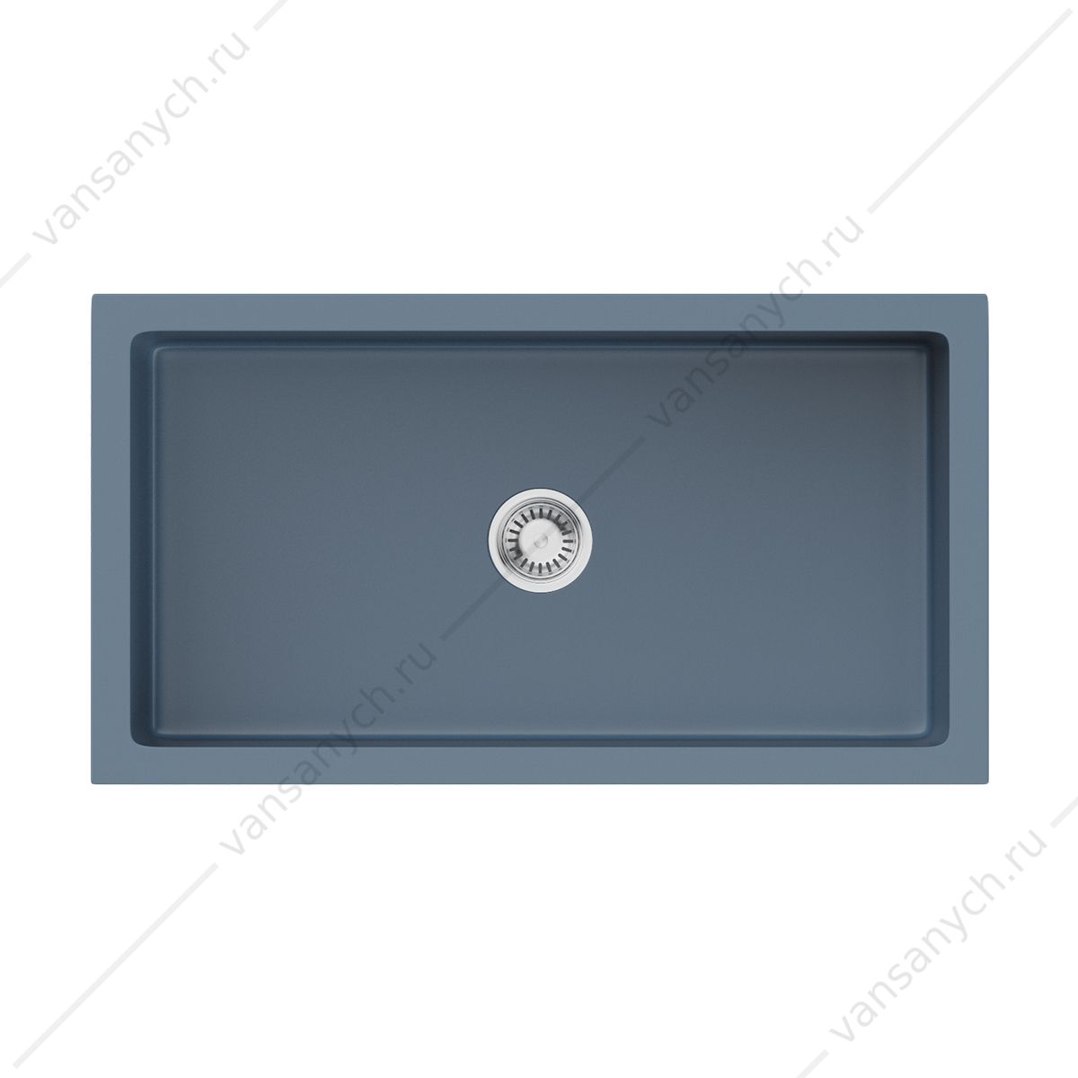 Мойка Omoikiri Mikura 83-SB Natceramic/smoky blue Omoikiri (Япония) купить в Тюмени (Ван Саныч™)