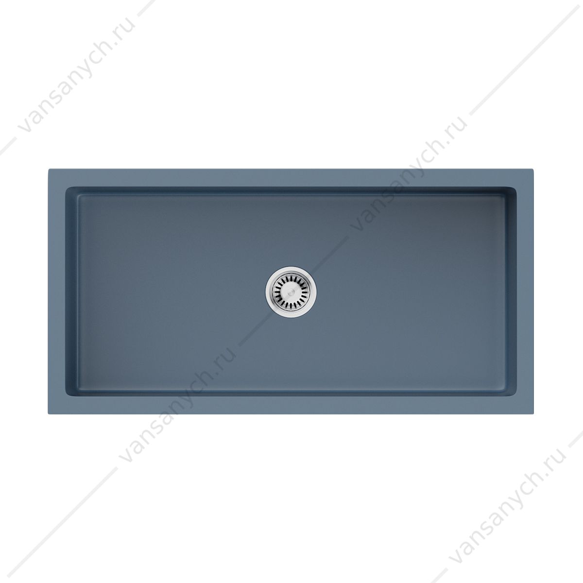 Мойка Omoikiri Mikura 91-SB Natceramic/smoky blue Omoikiri (Япония) купить в Тюмени (Ван Саныч™)