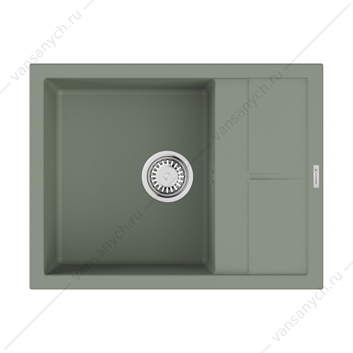 Мойка Omoikiri Sumi 65A-WG Artceramic/wind green Omoikiri (Япония) купить в Тюмени (Ван Саныч™)