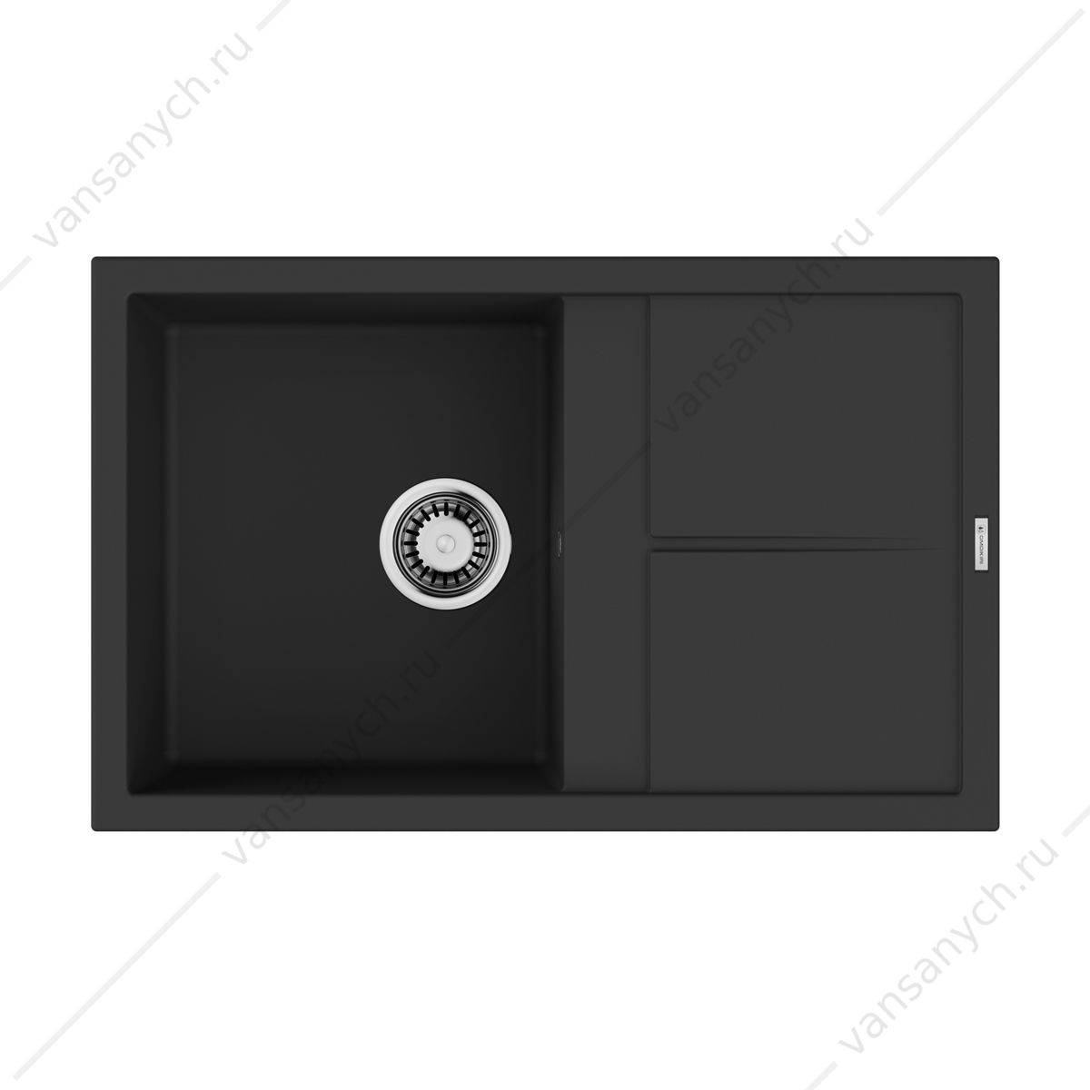 Мойка Omoikiri Sumi 79A-GB Artceramic/графит Omoikiri (Япония) купить в Тюмени (Ван Саныч™)