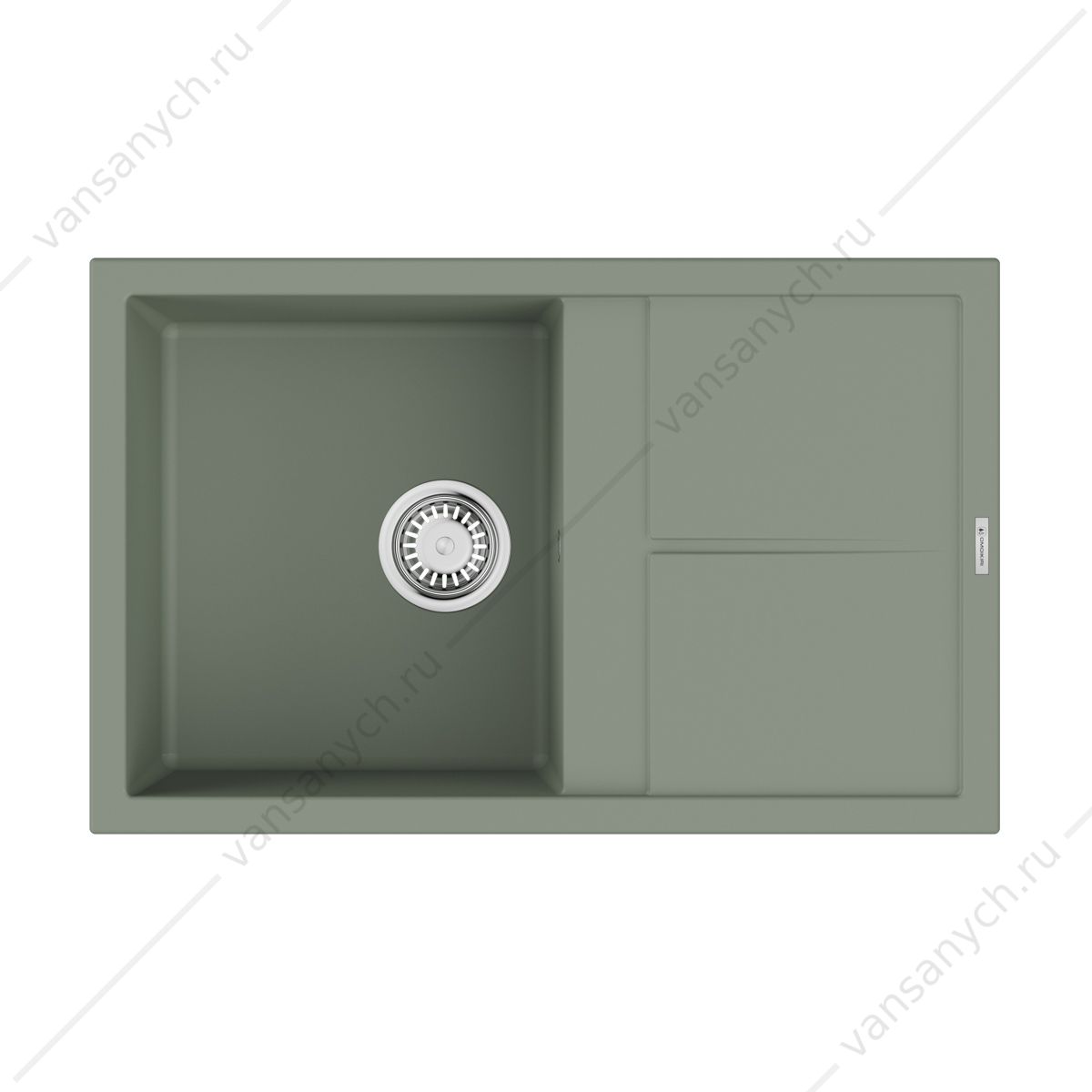 Мойка Omoikiri Sumi 79A-WG Artceramic/wind green Omoikiri (Япония) купить в Тюмени (Ван Саныч™)