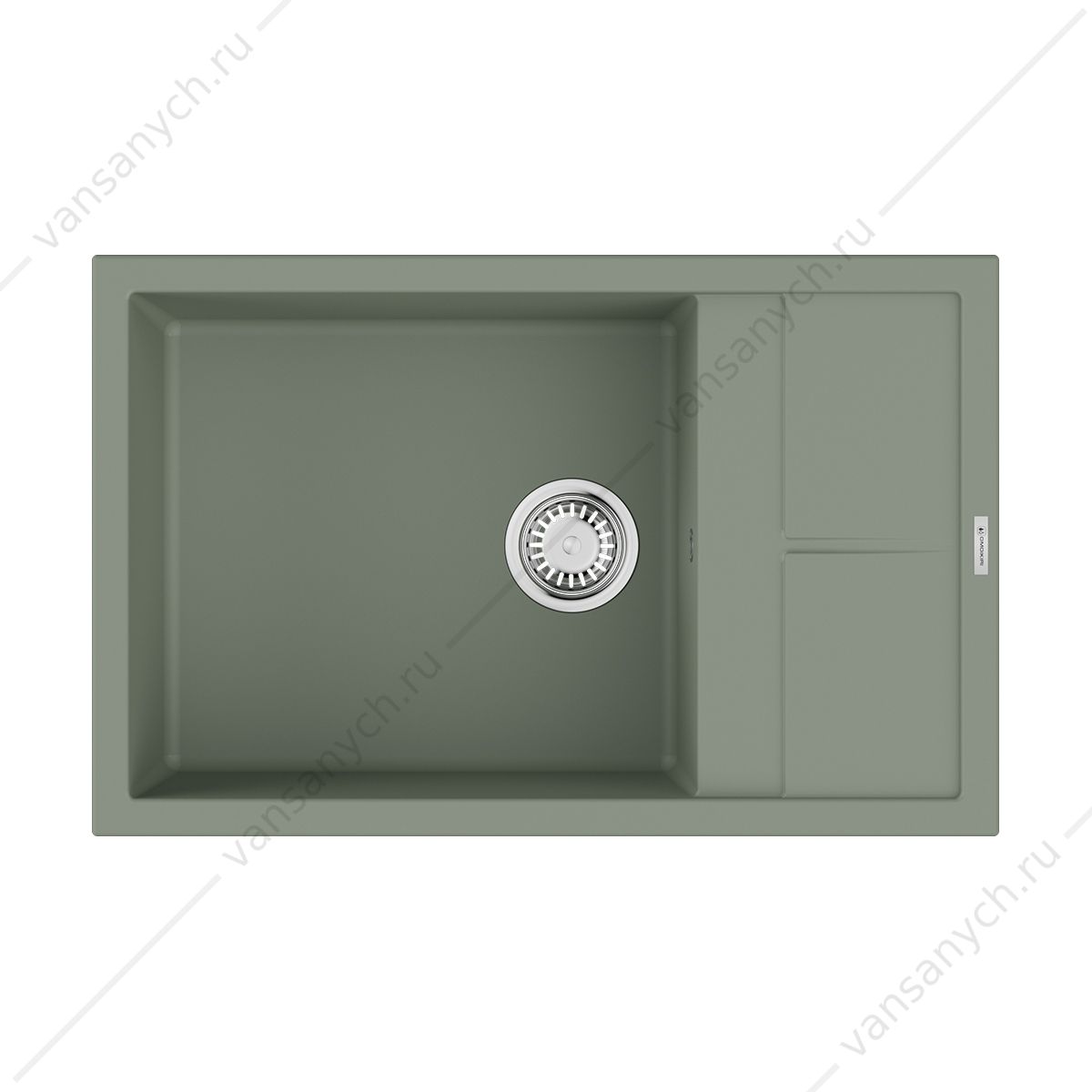 Мойка Omoikiri Sumi 78A-LB-WG Artceramic/wind green Omoikiri (Япония) купить в Тюмени (Ван Саныч™)