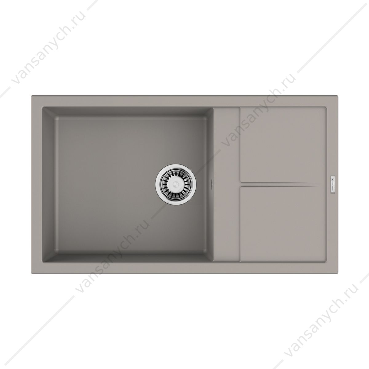 Мойка Omoikiri Sumi 86A-GR Artceramic/leningrad grey Omoikiri (Япония) купить в Тюмени (Ван Саныч™)