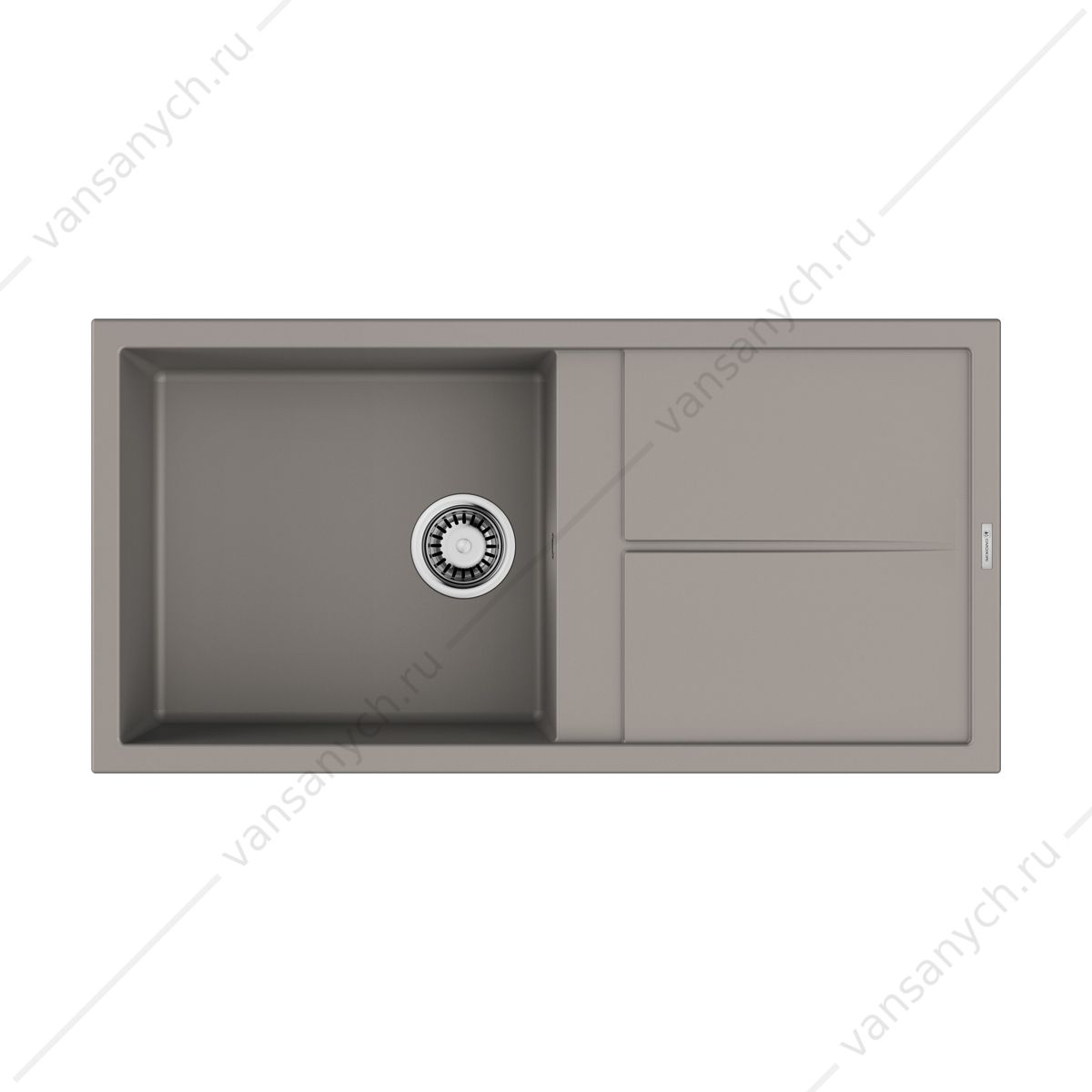 Мойка Omoikiri Sumi 100A-GR Artceramic/leningrad grey Omoikiri (Япония) купить в Тюмени (Ван Саныч™)