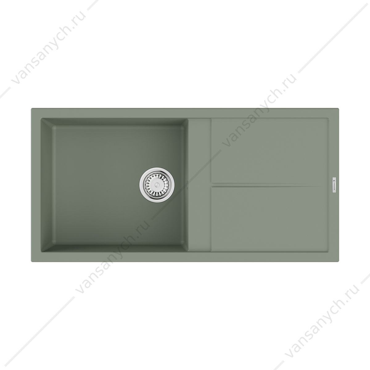 Мойка Omoikiri Sumi 100A-WG Artceramic/wind green Omoikiri (Япония) купить в Тюмени (Ван Саныч™)