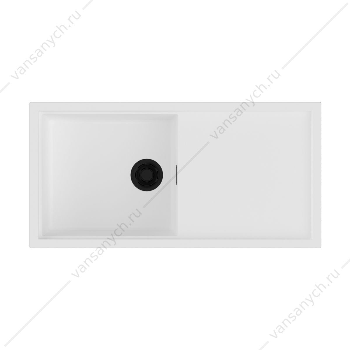 Мойка Omoikiri Sintesi 100-WH Artceramic/белый Omoikiri (Япония) купить в Тюмени (Ван Саныч™)