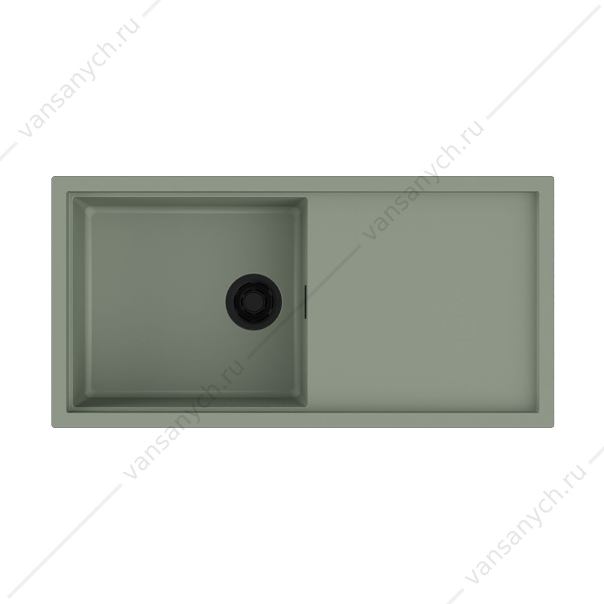 Мойка Omoikiri Sintesi 100-WG Artceramic/wind green Omoikiri (Япония) купить в Тюмени (Ван Саныч™)