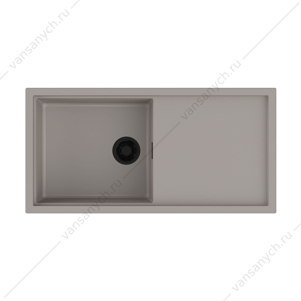 Мойка Omoikiri Sintesi 100-GR Artceramic/leningrad grey Omoikiri (Япония) купить в Тюмени (Ван Саныч™)