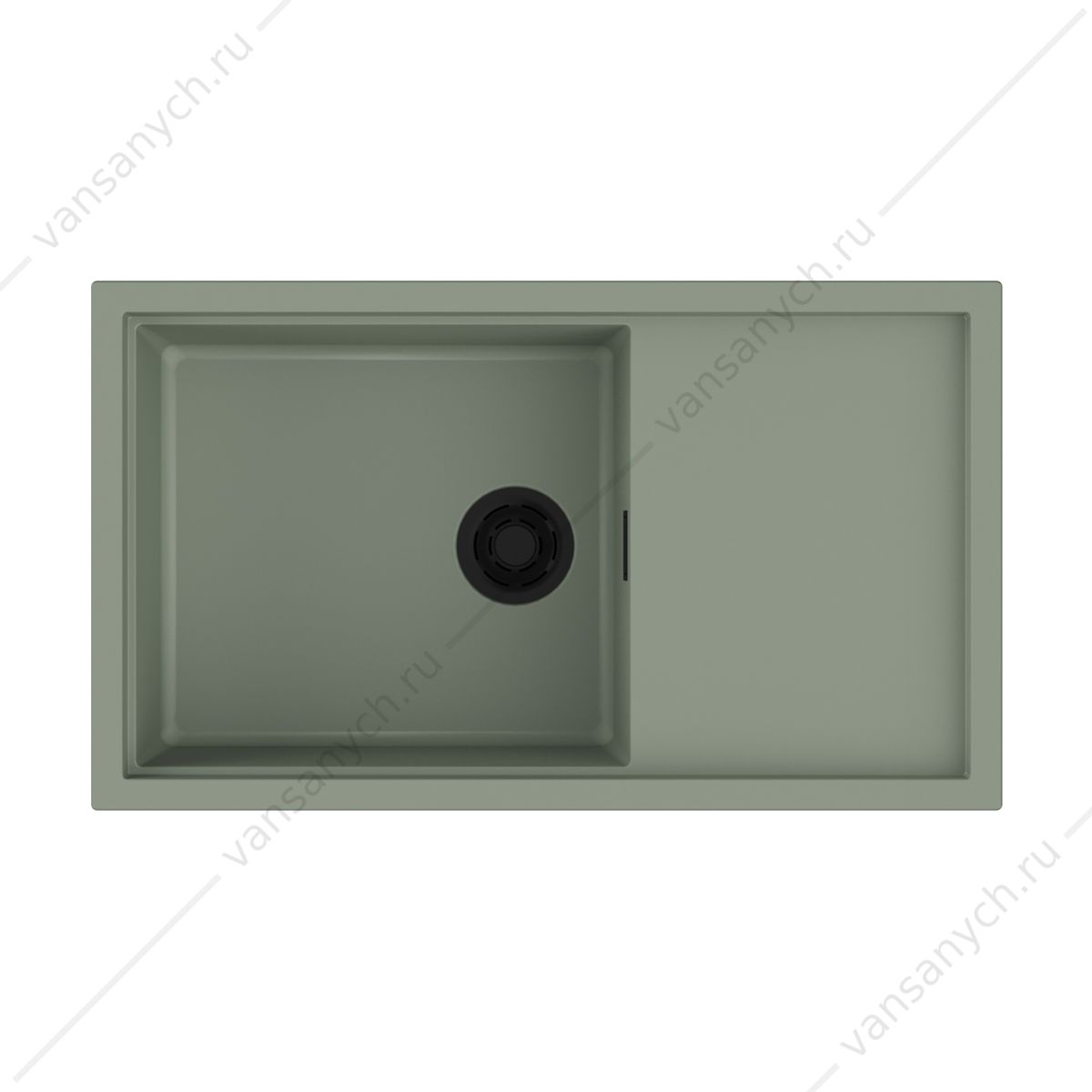 Мойка Omoikiri Sintesi 86-WG Artceramic/wind green Omoikiri (Япония) купить в Тюмени (Ван Саныч™)