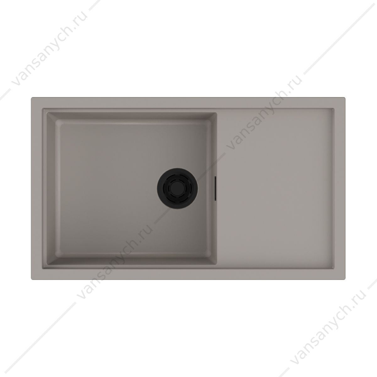 Мойка Omoikiri Sintesi 86-GR Artceramic/leningrad grey Omoikiri (Япония) купить в Тюмени (Ван Саныч™)