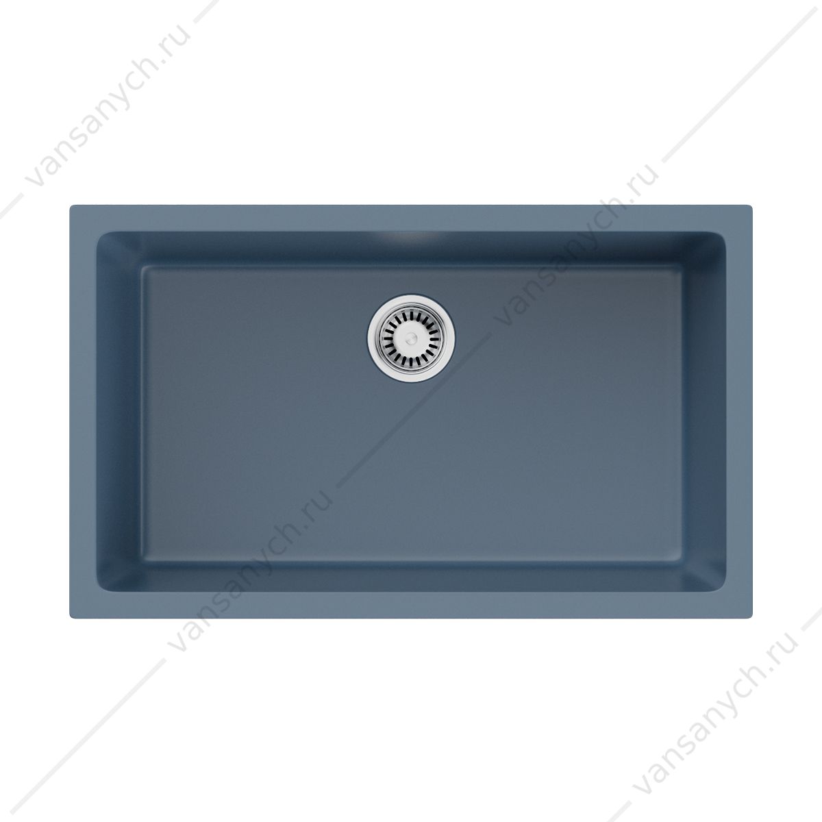 Мойка Omoikiri Okinoshima 76-U/I-SB Natceramic/smoky blue Omoikiri (Япония) купить в Тюмени (Ван Саныч™)