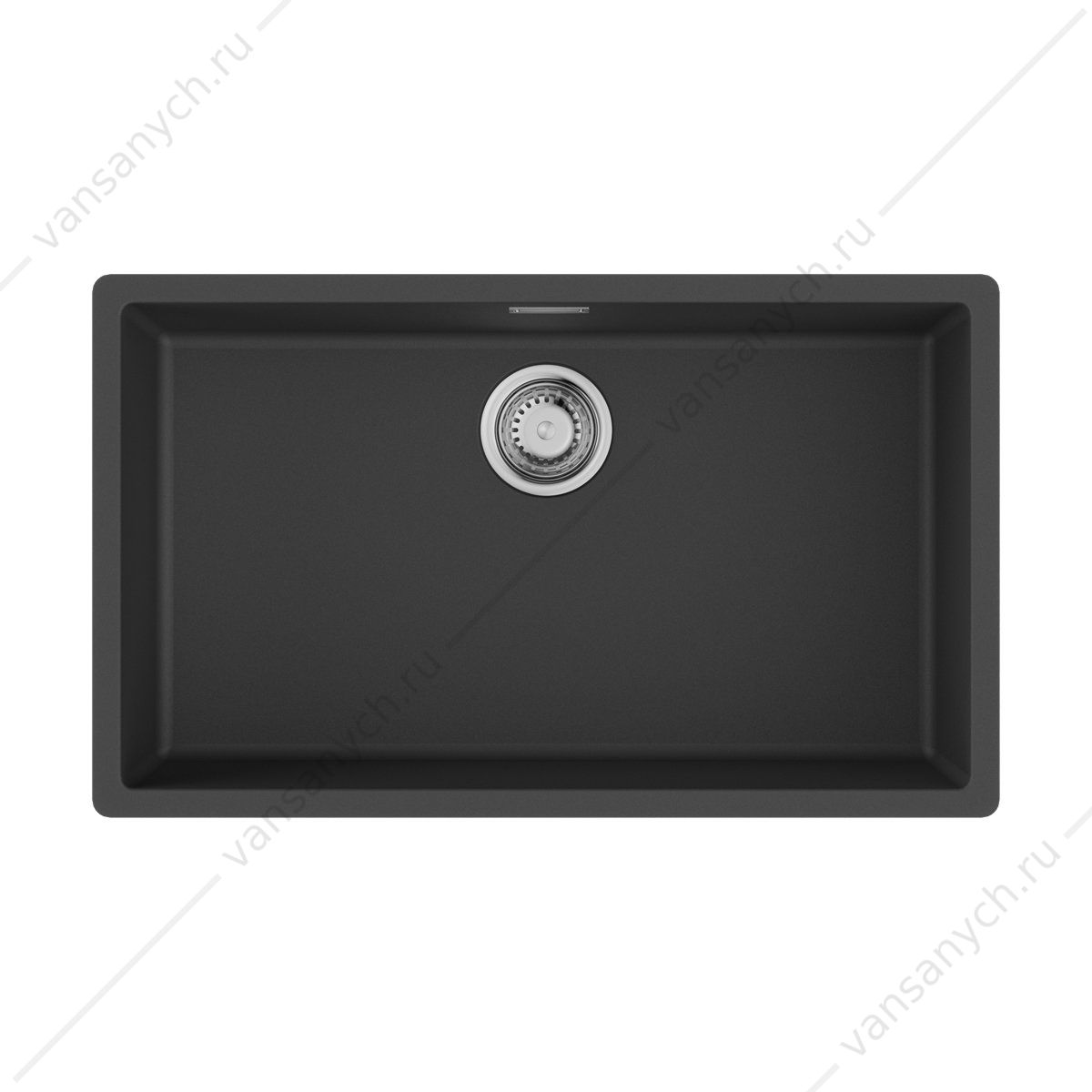 Мойка Omoikiri Yamakawa 75T-Integra-BL Tetogranit/черный Omoikiri (Япония) купить в Тюмени (Ван Саныч™)