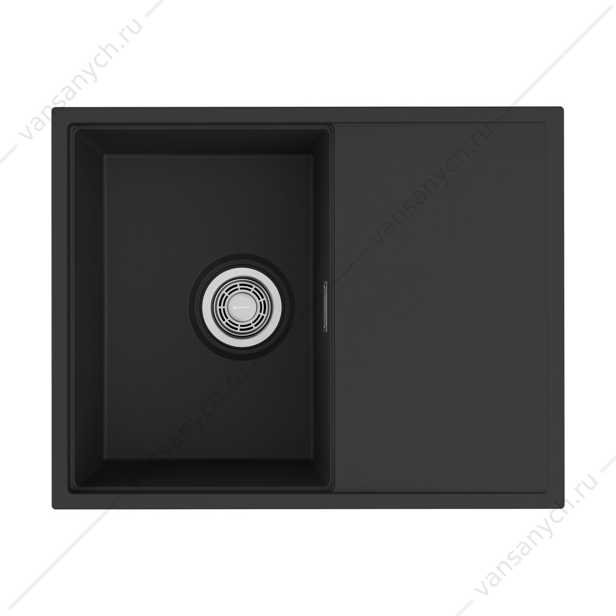 Мойка Omoikiri Yoru 64 Side-BL черный Omoikiri (Япония) купить в Тюмени (Ван Саныч™)