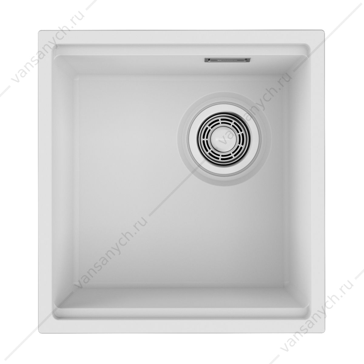 Мойка Omoikiri Yoru 42-U-WH белый Omoikiri (Япония) купить в Тюмени (Ван Саныч™)