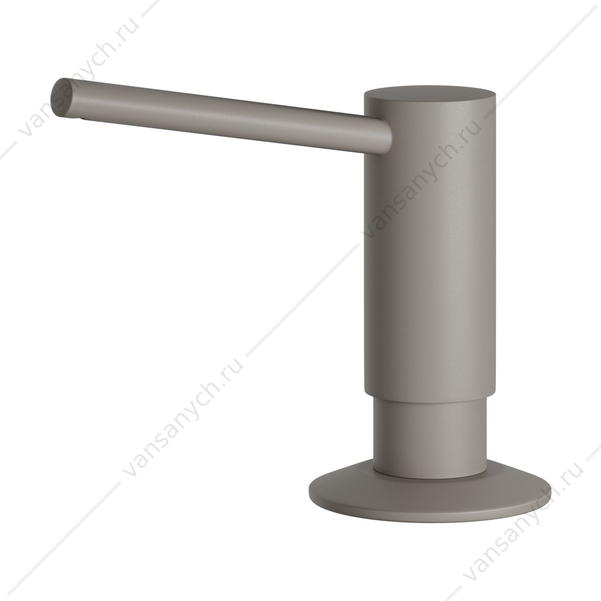Дозатор Omoikiri OM-02-P-GR латунь/leningrad grey 4975036 Omoikiri (Япония) купить в Тюмени (Ван Саныч™)
