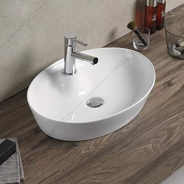 00004144034 Раковина 55х40 накладная COMFORTY 78201 Comforty (Россия) купить в Тюмени (Ван Саныч™)