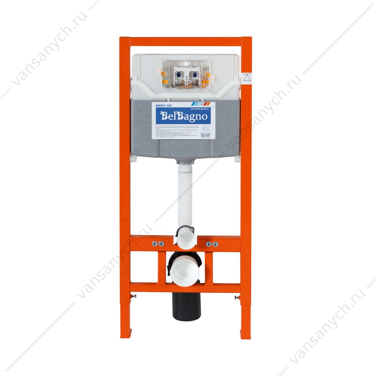 00-00007693 Инсталляция BelBagno 120 для подвесного унитаза BB001-120 Belbagno (Италия) купить в Тюмени (Ван Саныч™)