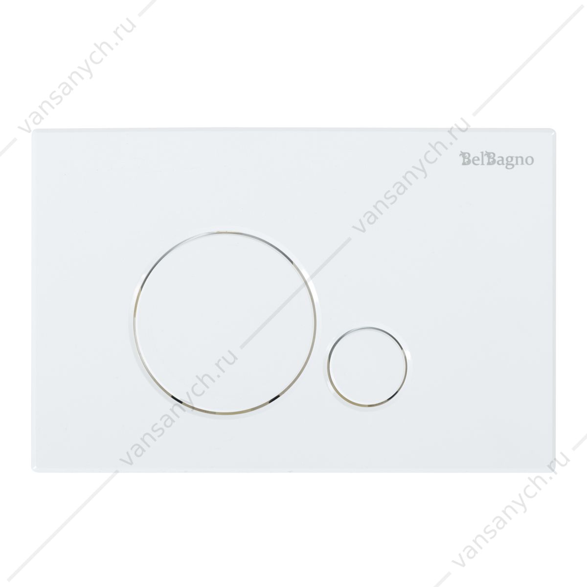 00-00007708 Кнопка смыва BelBagno SFERA, цвет-белый Belbagno (Италия) купить в Тюмени (Ван Саныч™)
