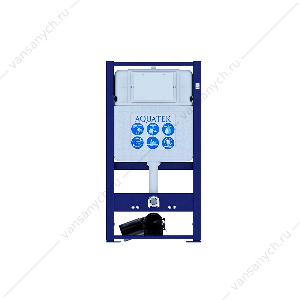 Инсталляция отдельностоящая для унитаза Aquatek INS-0000016 Aquatek (Россия) купить в Тюмени (Ван Саныч™)