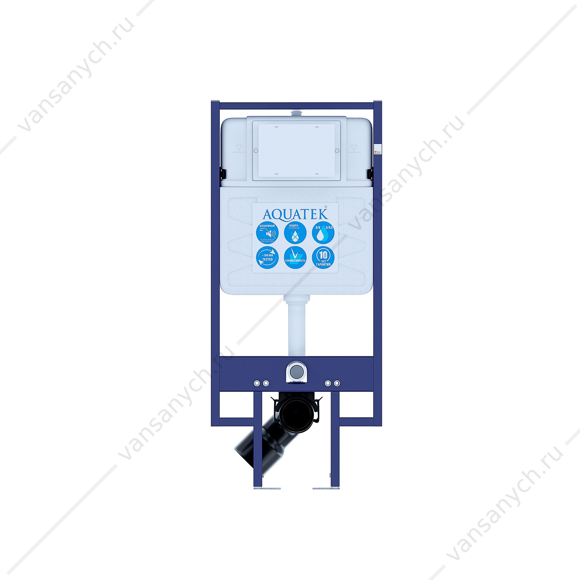 Инсталляция с возможностью угловой установки Aquatek INS-0000020  Aquatek (Россия) купить в Тюмени (Ван Саныч™)