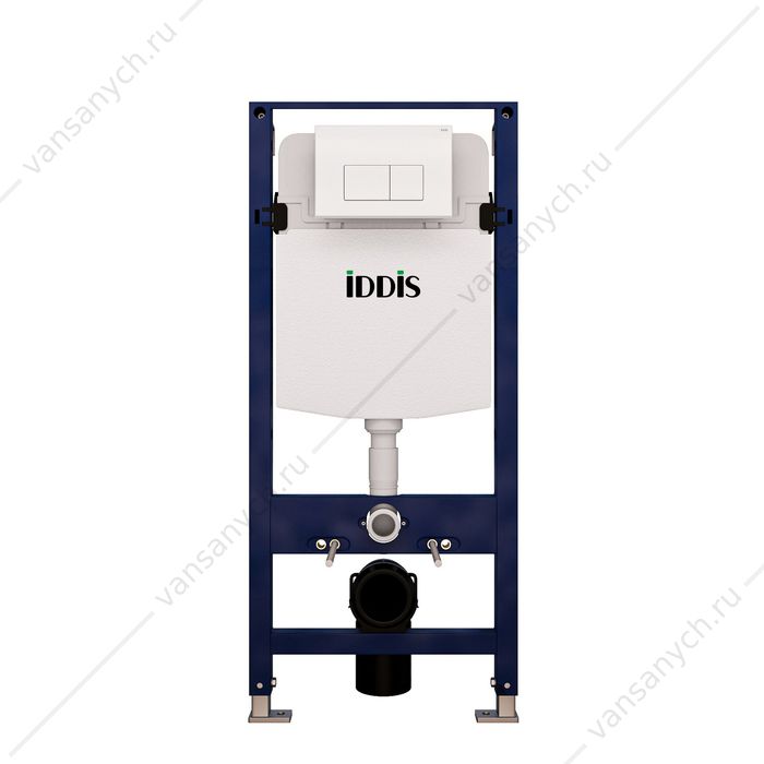 Инсталляция с кнопкой смыва IDDIS Optima Home, кнопка белая, OPH0000i32K IDDIS (Россия) купить в Тюмени (Ван Саныч™)