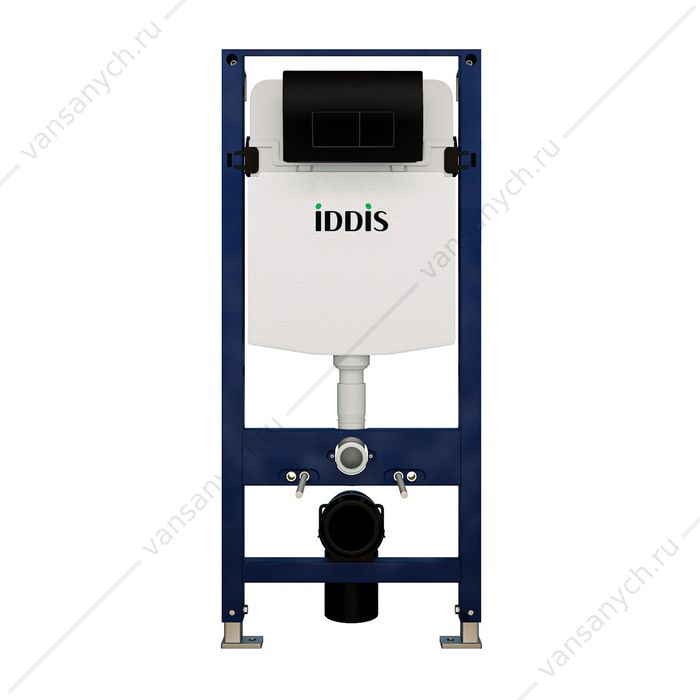 Инсталляция с кнопкой смыва IDDIS Optima Home, кнопка черная, OPH00MBi32K IDDIS (Россия) купить в Тюмени (Ван Саныч™)